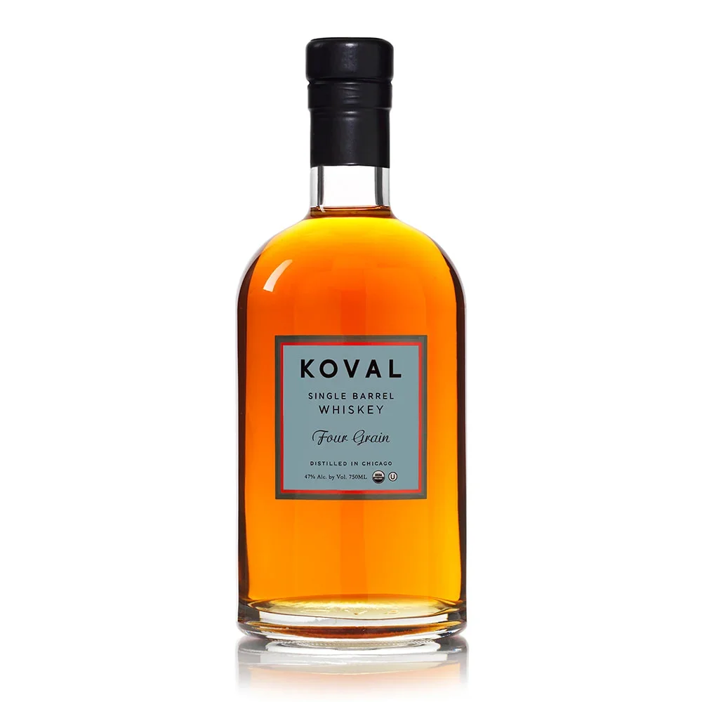 KOVAL Four Grain Whiskey - Award-Winning Organic Single Barrel